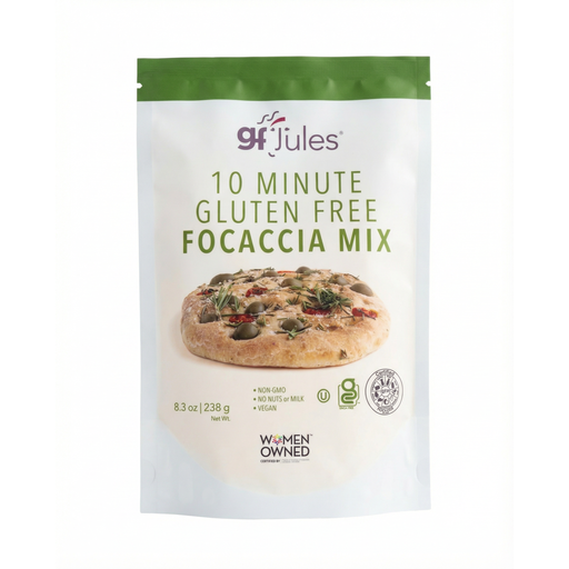 gfJules 10-Minute Gluten Free Focaccia Mix Food Items