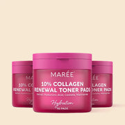 Maree Collagen & Retinol Toner Pads