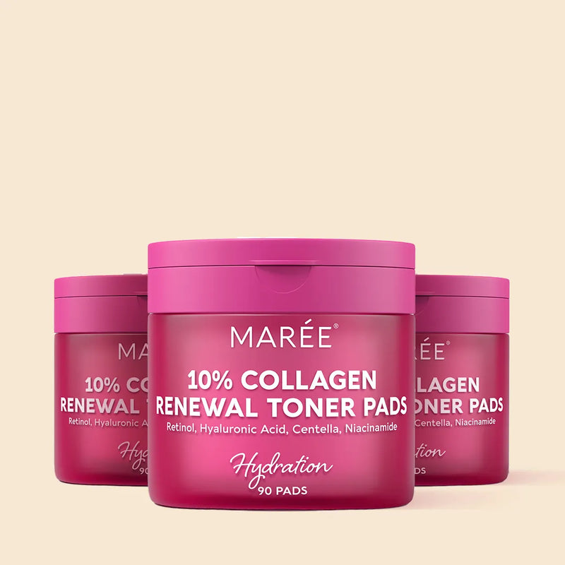 Maree Collagen & Retinol Toner Pads