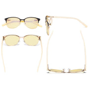 eyekeeper.com Browline Blue Light Blocking Eyeglasses LX19002-BB60 Eyeglasses