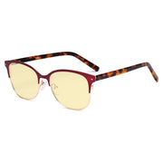 eyekeeper.com Browline Blue Light Blocking Eyeglasses LX19002-BB60 Eyeglasses