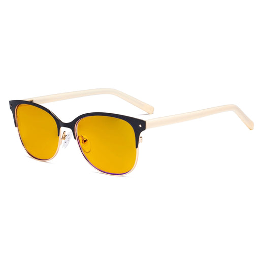 eyekeeper.com Browline Blue Light Blocking Eyeglasses LX19002-BB90 Eyeglasses