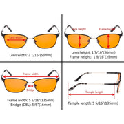 eyekeeper.com Retro Blue Light Blocking Reading Glasses LX17009 Eyeglasses