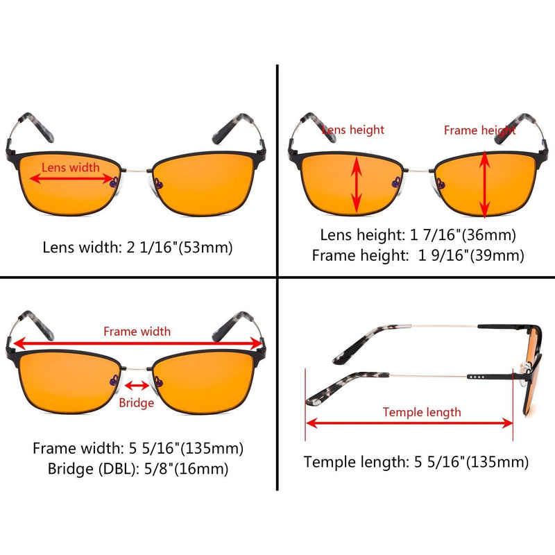 eyekeeper.com Retro Blue Light Blocking Reading Glasses LX17009 Eyeglasses