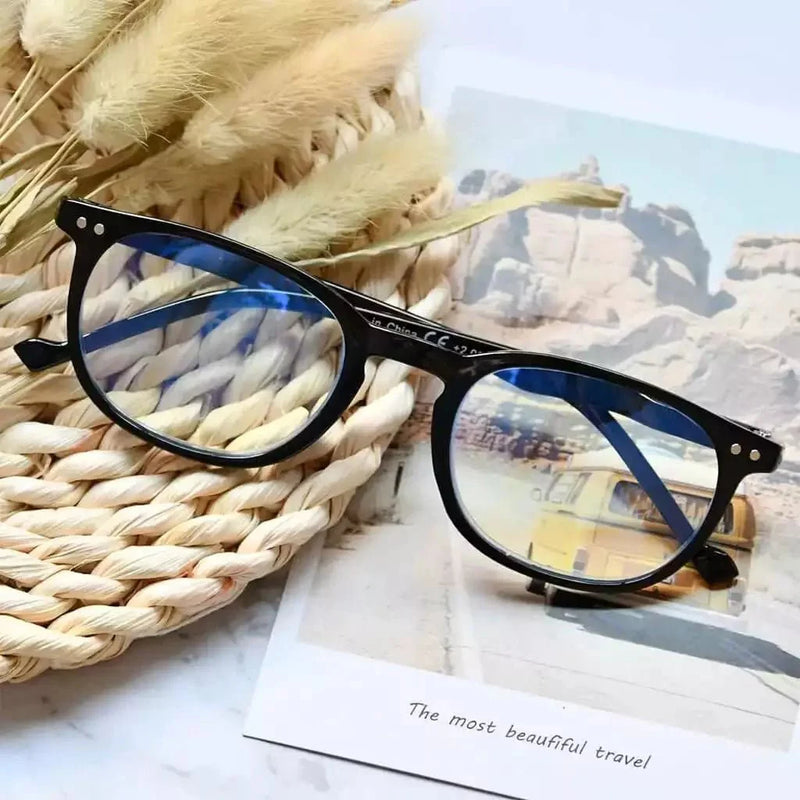 eyekeeper.com Retro Design Blue Light Blocking Reading Glasses 1-UVR065 Eyeglasses