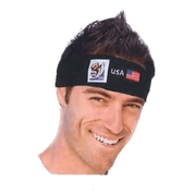 VIP Extensions Soccer Fan Headband 29 Countries - Vintage Collectible Official FIFA World Cup Fan Headband