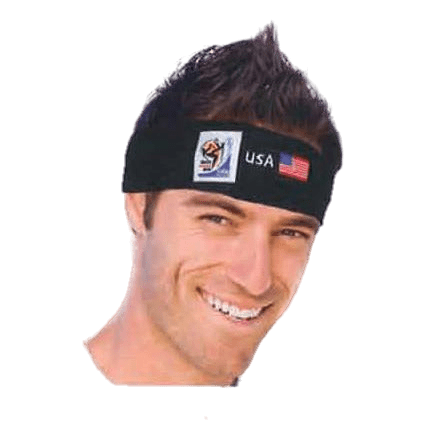 VIP Extensions Soccer Fan Headband 29 Countries - Vintage Collectible Official FIFA World Cup Fan Headband