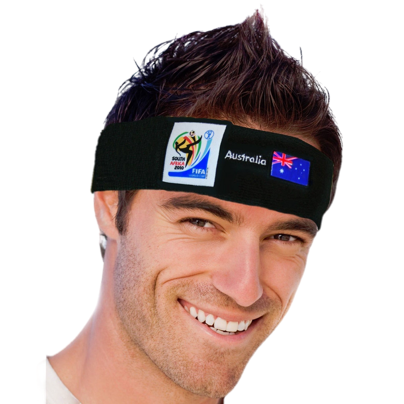 VIP Extensions Soccer Fan Headband 29 Countries - Vintage Collectible Official FIFA World Cup Fan Headband