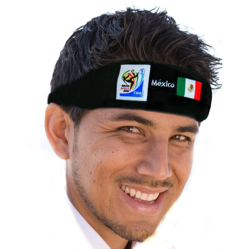 VIP Extensions Soccer World Cup Headband - Vintage Collectible Official FIFA Licensed (29 Countries) Fan Headband