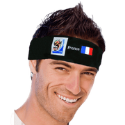 VIP Extensions Soccer World Cup Headband - Vintage Collectible Official FIFA Licensed (29 Countries) Fan Headband