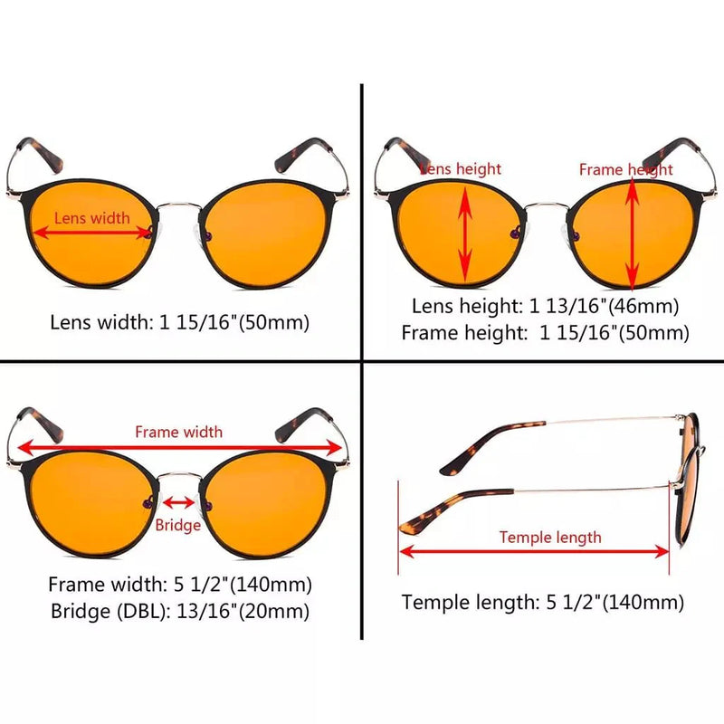 eyekeeper.com Retro Oval Blue Light Blocking Reading Glasses LX17011 Eyeglasses