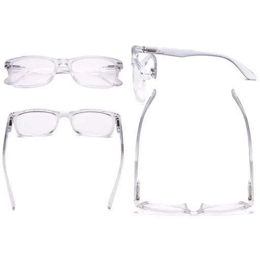 eyekeeper.com Retro Rectangle Reading Glasses Classic Chic Readers R075 Eyeglasses