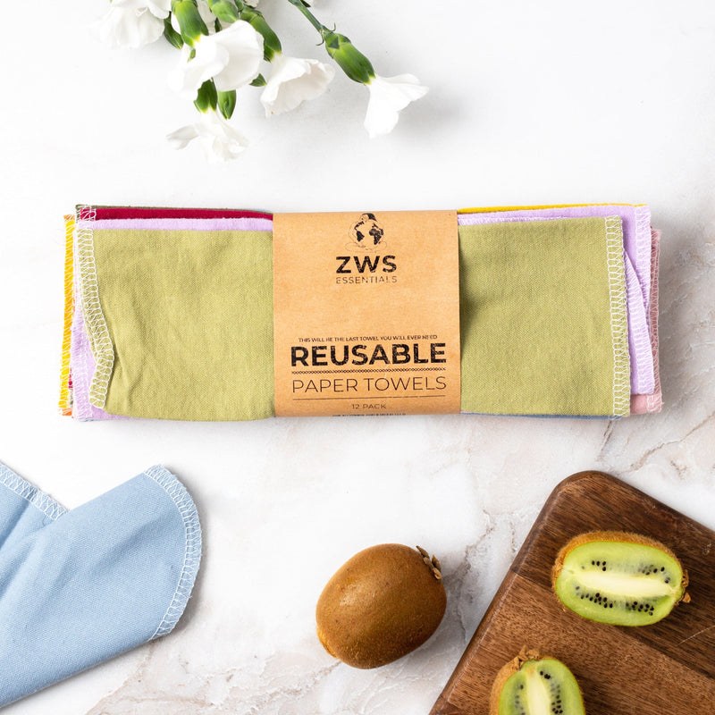 ZeroWasteStore.com Reusable Paper Towels Reusable Paper Towels