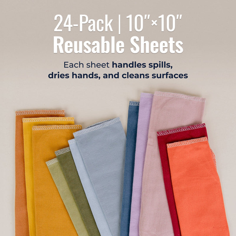 ZeroWasteStore.com Reusable Paper Towels Reusable Paper Towels