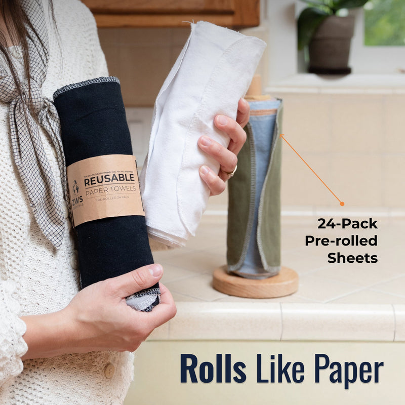 ZeroWasteStore.com Reusable Paper Towels Reusable Paper Towels