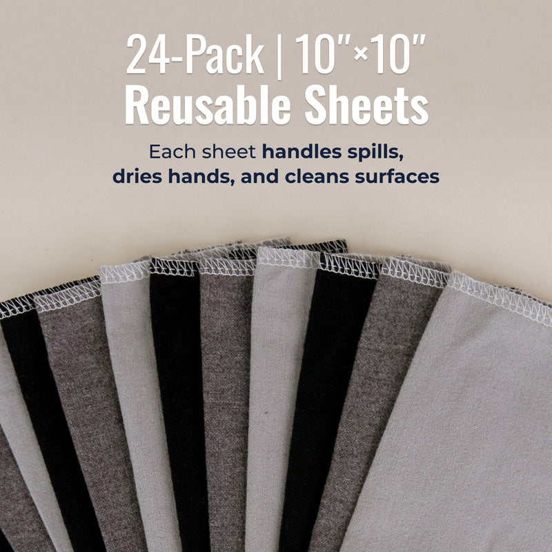 ZeroWasteStore.com Reusable Paper Towels Reusable Paper Towels