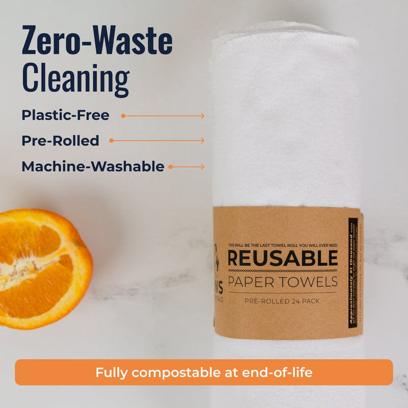 ZeroWasteStore.com Reusable Paper Towels Reusable Paper Towels