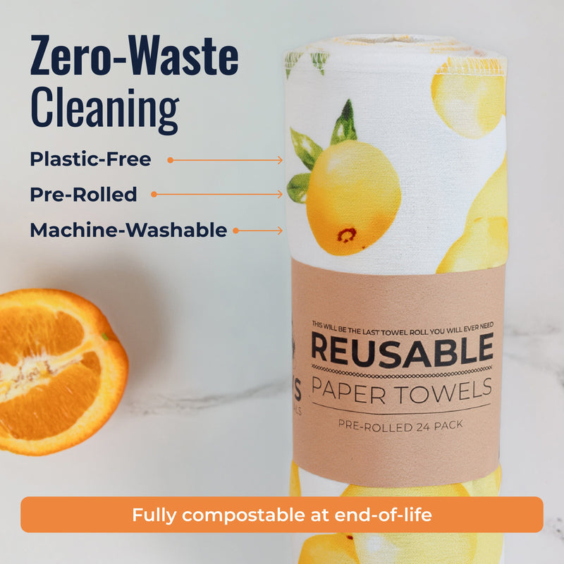 ZeroWasteStore.com Reusable Paper Towels Reusable Paper Towels