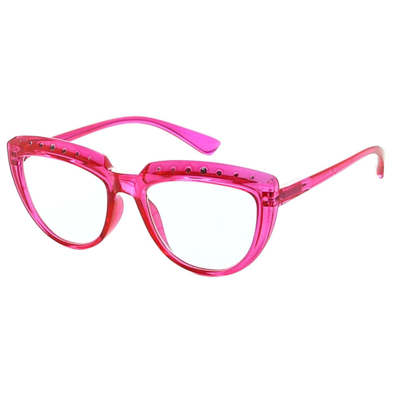eyekeeper.com Rhinestone Half Moon Design Reading Glasses R2018 Eyeglasses