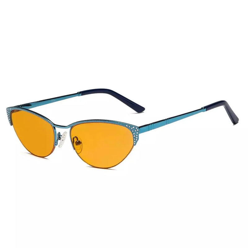 eyekeeper.com Rhinestones Blue Light Blocking Reading Glasses LX17002-BB98 Eyeglasses