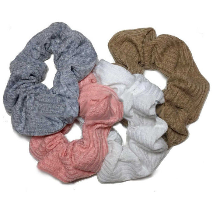 Threddies Ribbed Cotton Scrunchies