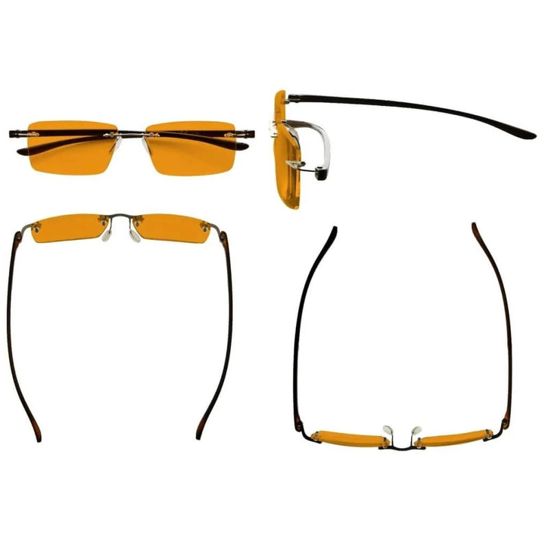 eyekeeper.com Rimless Blue Light Blocking Eyeglasses DS14003 Eyeglasses