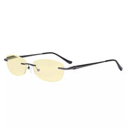 eyekeeper.com Rimless Blue Light Blocking Reading Glasses TMWK9903A Eyeglasses
