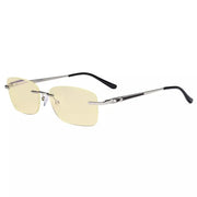 eyekeeper.com Rimless Blue Light Blocking Reading Glasses TMWK9905A Eyeglasses
