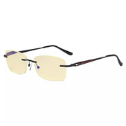 eyekeeper.com Rimless Blue Light Blocking Reading Glasses TMWK9905A Eyeglasses