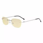 eyekeeper.com Rimless Blue Light Blocking Reading Glasses TMWK9907B Eyeglasses