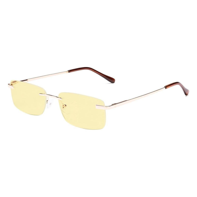 eyekeeper.com Rimless Classic Blue Light Blocking Reading Glasses TMCG1612 Eyeglasses