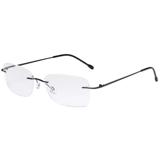 eyekeeper.com Rimless Metal Scholar Reading Glasses RWK9905 Eyeglasses