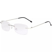 eyekeeper.com Rimless Metal Scholar Elegant Reading Glasses RWK9905 Eyeglasses