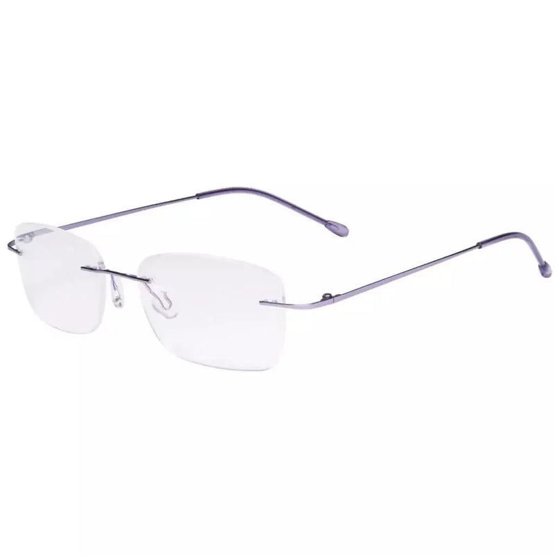 eyekeeper.com Rimless Metal Scholar Elegant Reading Glasses RWK9905 Eyeglasses