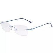 eyekeeper.com Rimless Metal Scholar Elegant Reading Glasses RWK9905 Eyeglasses
