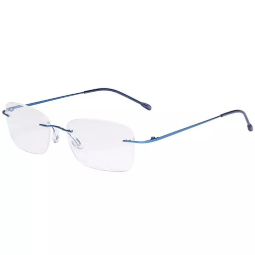 eyekeeper.com Rimless Metal Scholar Reading Glasses RWK9905 Eyeglasses