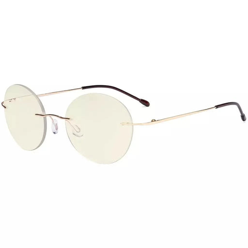 eyekeeper.com Rimless Multifocus Progressive Readers MWK9910 Eyeglasses