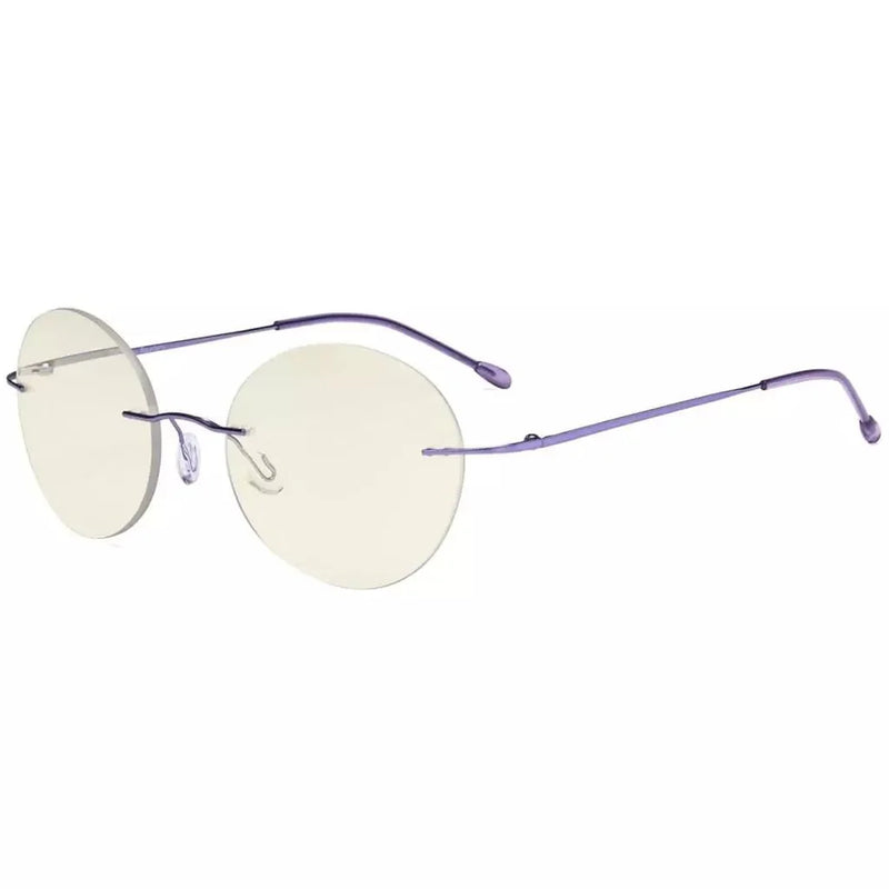 eyekeeper.com Rimless Multifocus Progressive Readers MWK9910 Eyeglasses