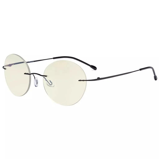 eyekeeper.com Rimless Multifocus Progressive Readers MWK9910 Eyeglasses