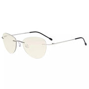 eyekeeper.com Rimless Pilot Progressive Multifocus Reading Glasses MWK9901B Eyeglasses