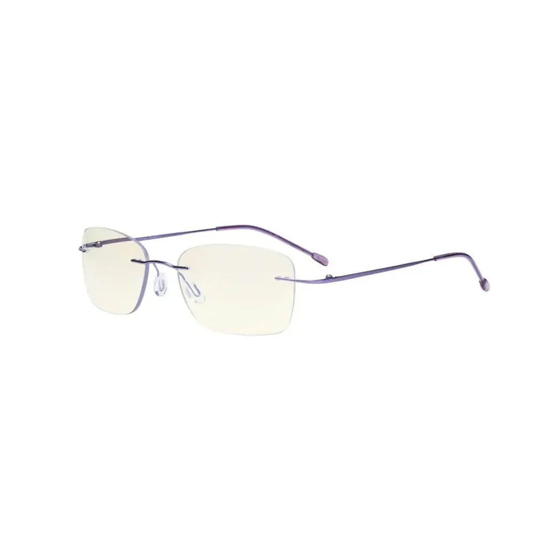 eyekeeper.com Rimless Progressive Multifocal Reading Glasses MWK9905B Eyeglasses