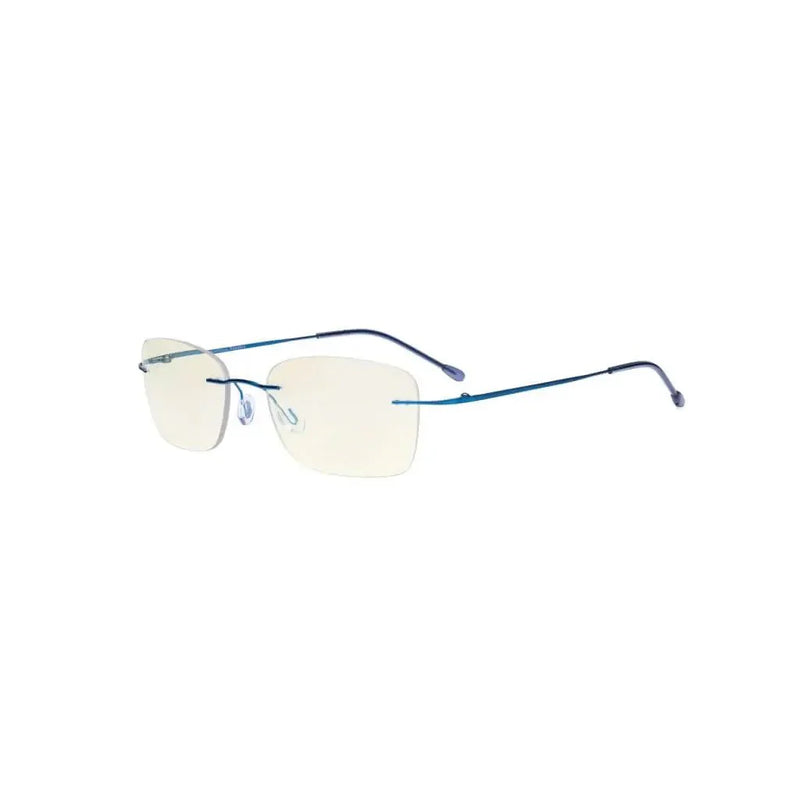 eyekeeper.com Rimless Progressive Multifocal Reading Glasses MWK9905B Eyeglasses