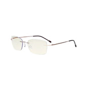 eyekeeper.com Rimless Progressive Multifocal Reading Glasses MWK9905B Eyeglasses
