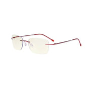 eyekeeper.com Rimless Progressive Multifocal Reading Glasses MWK9905B Eyeglasses