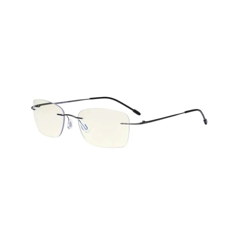 eyekeeper.com Rimless Progressive Multifocal Reading Glasses MWK9905B Eyeglasses