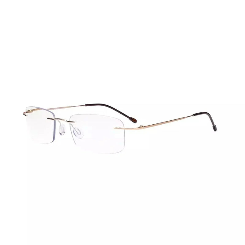 eyekeeper.com Rimless Progressive Multifocus Reading Glasses MWK8 Eyeglasses