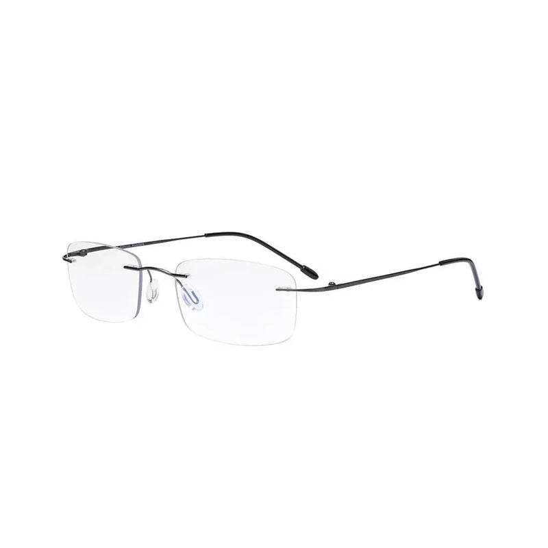 eyekeeper.com Rimless Progressive Multifocus Reading Glasses MWK8 Eyeglasses
