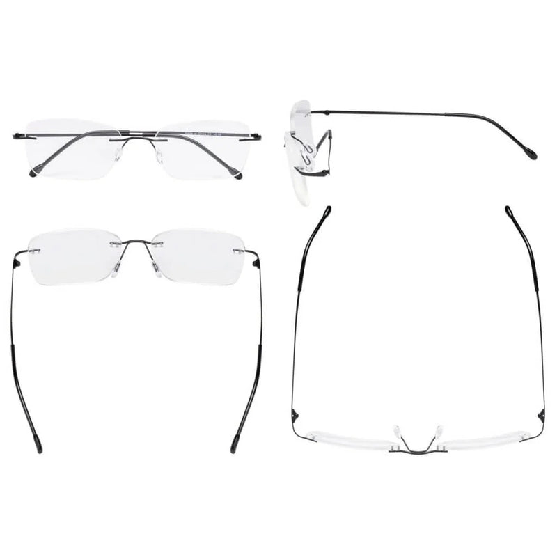 eyekeeper.com Rimless Reading Glasses RWK9905 Eyeglasses