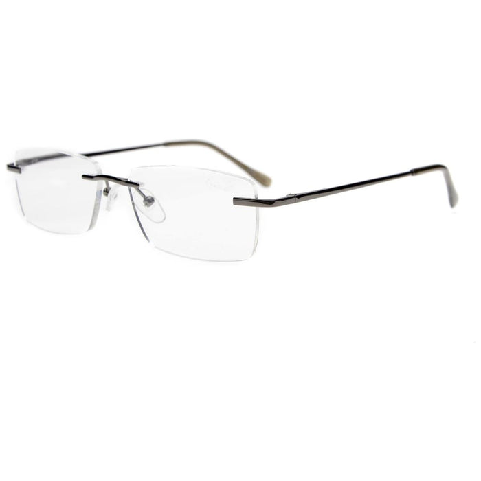 Eyekeeper.Com - Rimless Rectangle Reading Glasses R1612