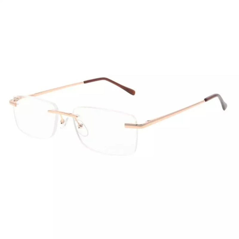 eyekeeper.com Rimless Rectangle Reading Glasses R1612 Eyeglasses